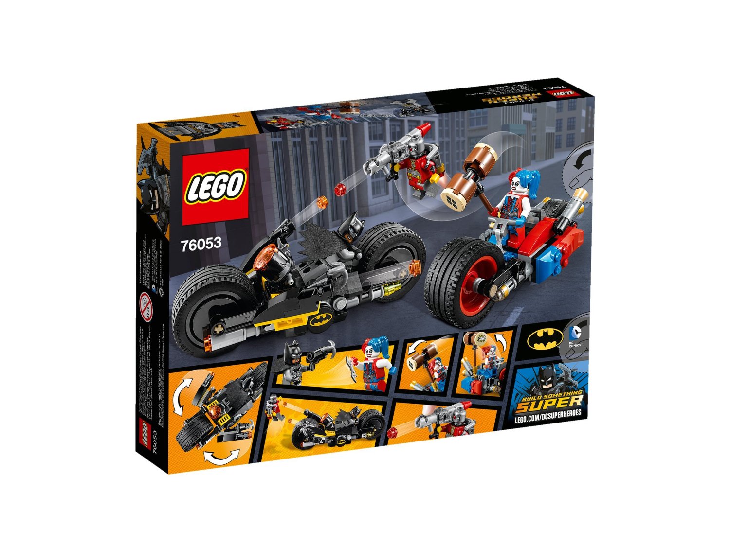 Lego Super Heroes. Бэтмен: Погоня на мотоциклах по Готэм-сити  